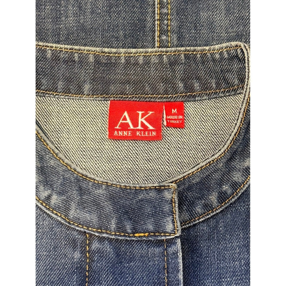 Anne Klein Denim Jean Jacket Ladies Size Medium