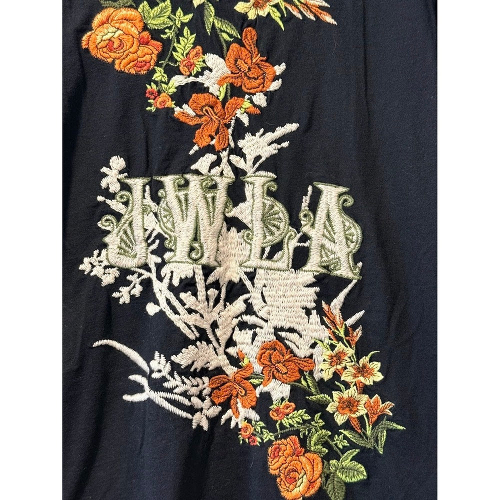 Johnny Was Long Sleeve Old Milwaukee Days Schlitz Parade Embroidered Tee