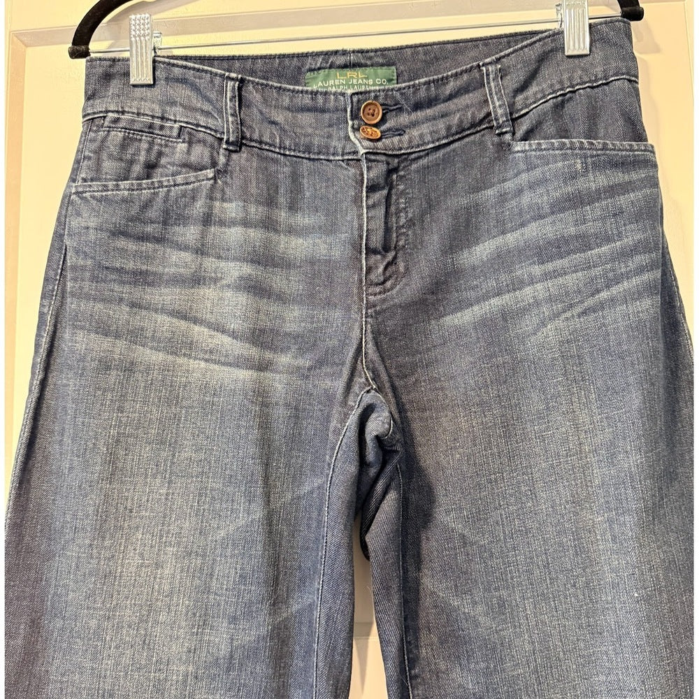 Ralph Lauren Trouser-Style Denim Jeans Ladies Size 4