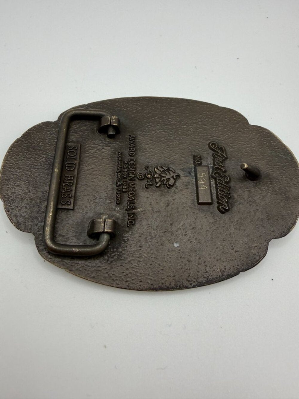 Vintage Limited Edition Thoroughbred Belt Buckle