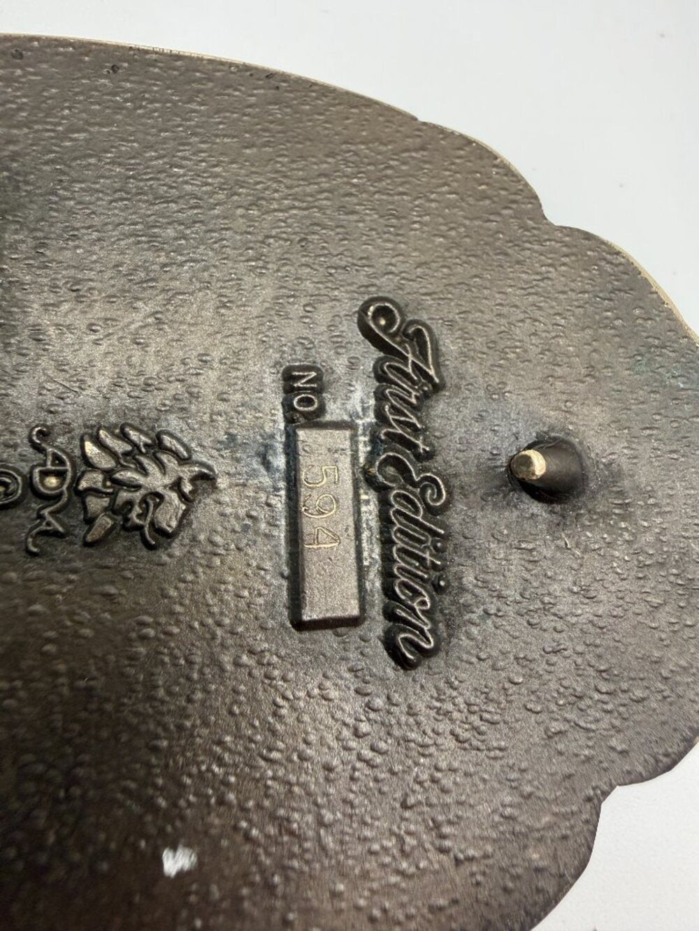 Vintage Limited Edition Thoroughbred Belt Buckle