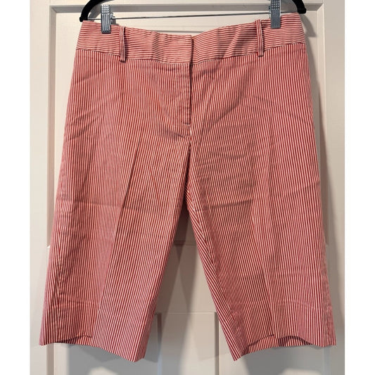 Vintage Harold's Red & White Striped Shorts Ladies Size 8