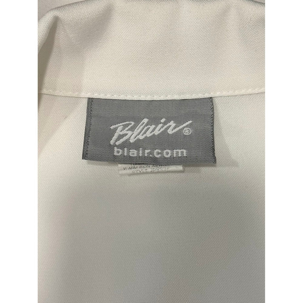 Vintage Blair Long-Sleeve Polyester Jacket w/ Pockets Ladies Sz Medium