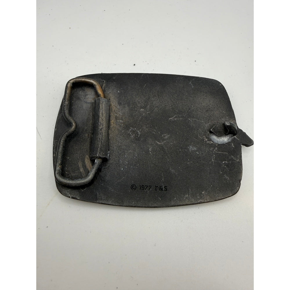 Vintage 1977 Liight Water AFFF Firefighter Belt Buckle