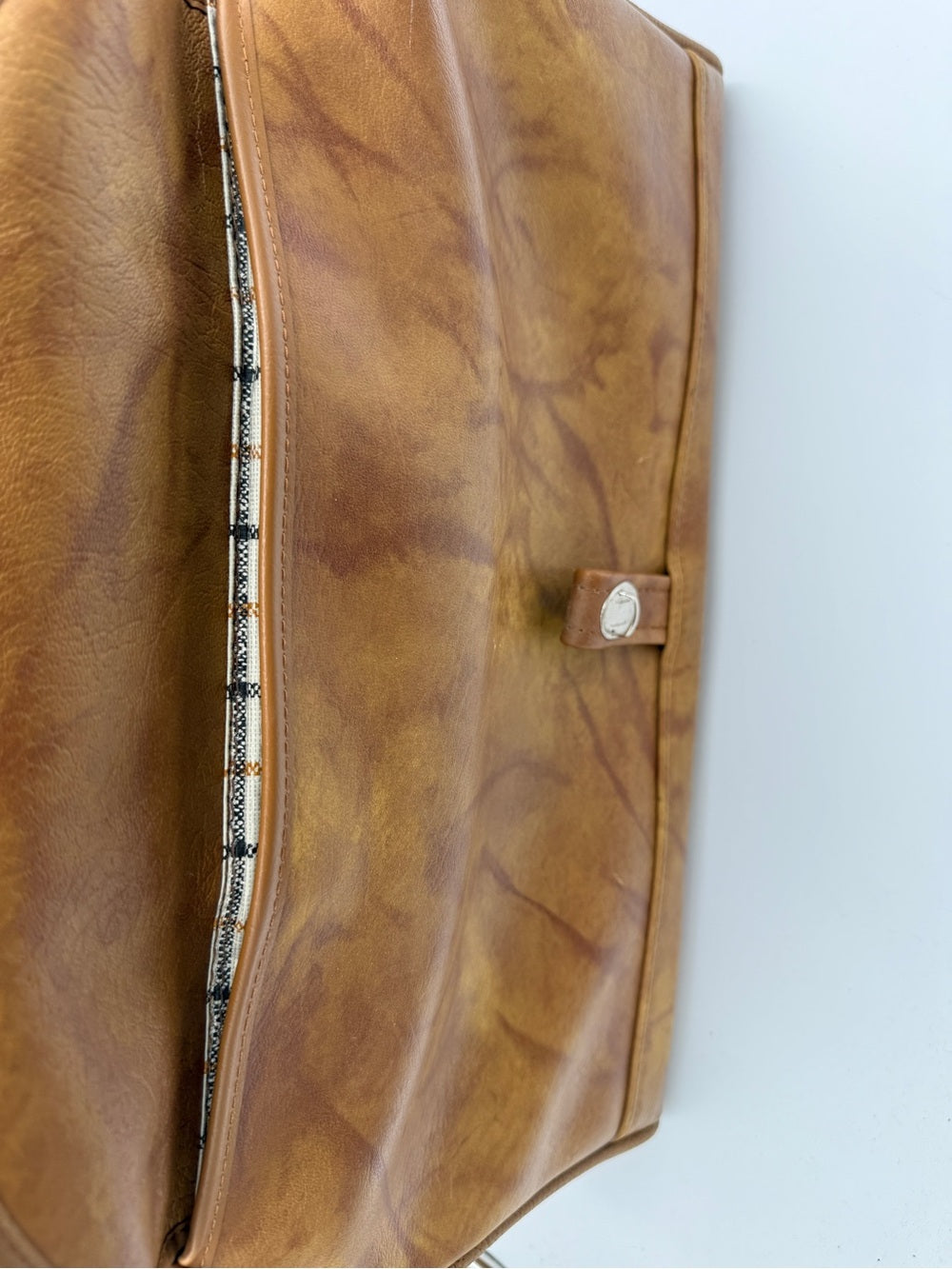 Vintage American Tourister Tan overnight bag