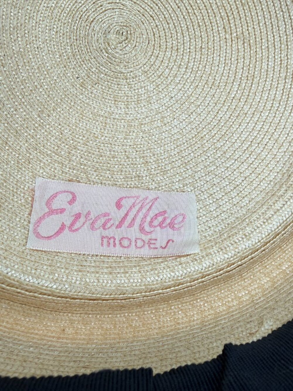 Pair of vintage lady's dress hats - Eva Mae Modes