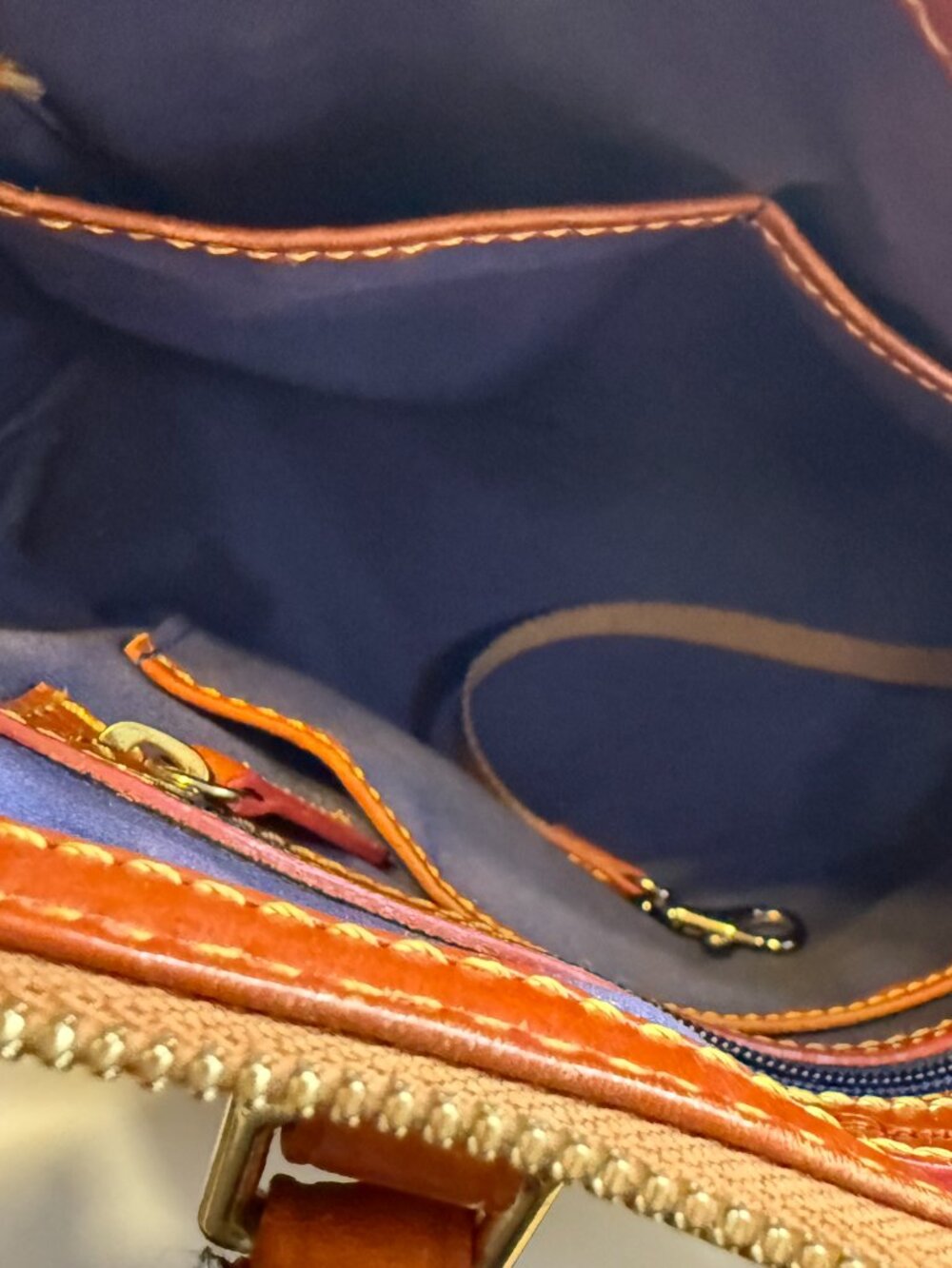 Vintage Kansas City Royals Dooney & Bourke Leather Handbag