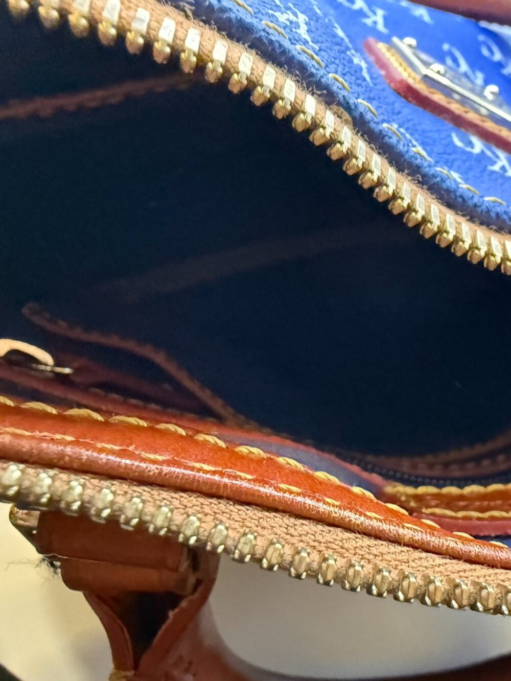 Vintage Kansas City Royals Dooney & Bourke Leather Handbag