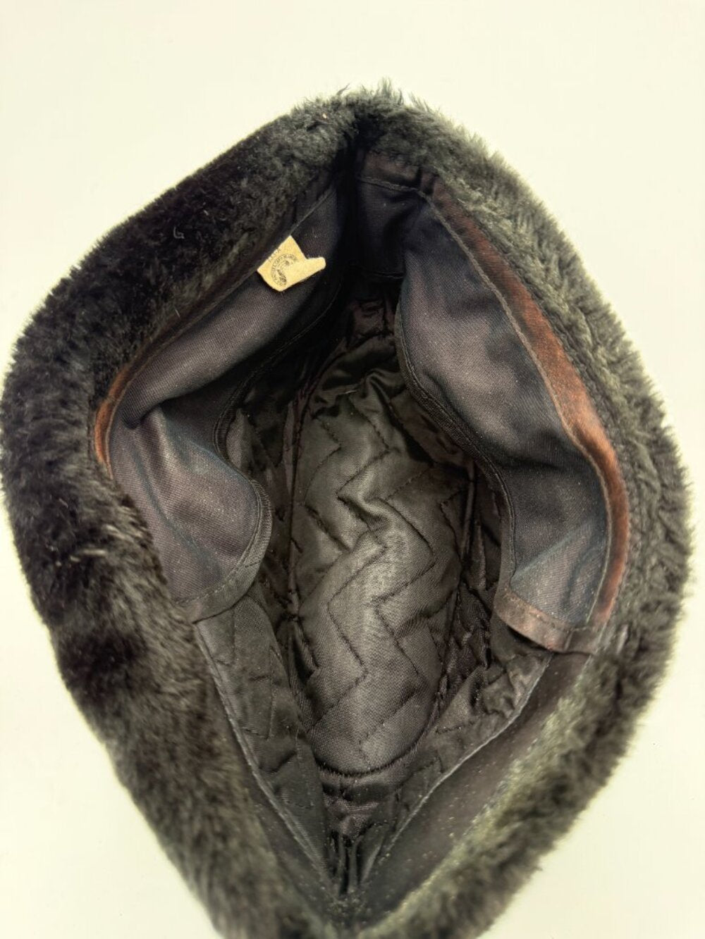 Vintage Men's Faux Fur Winter Hat
