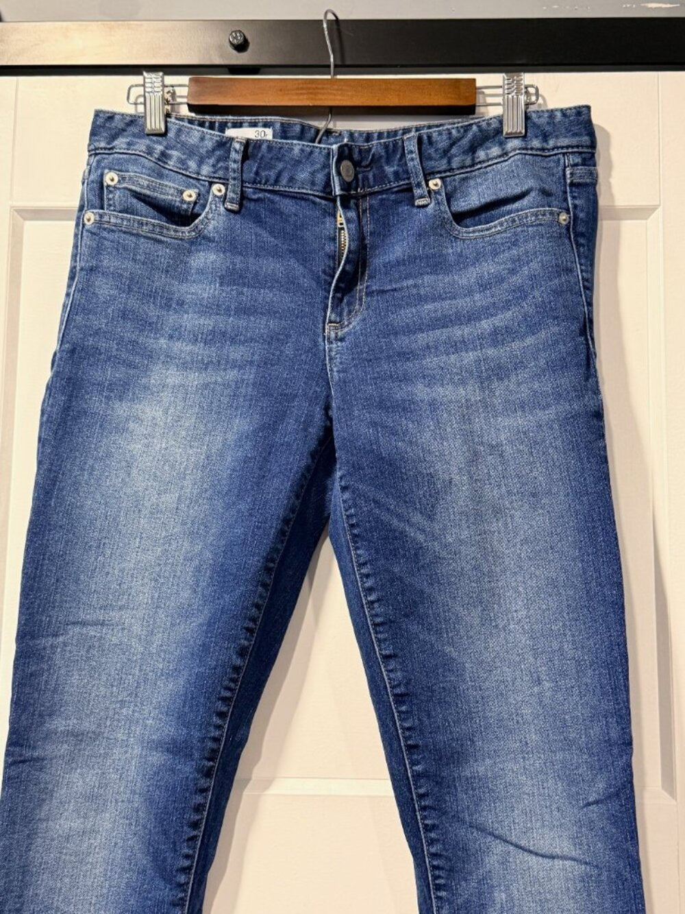 GAP Always Skinny 5-Pocket Straight Stretch Blue Jeans