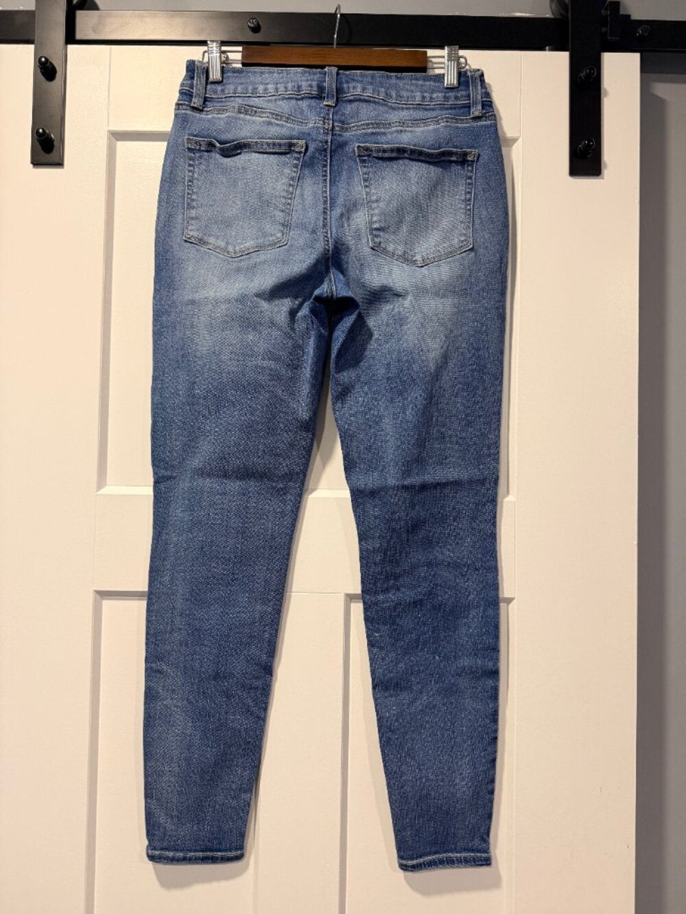 Maurices Midrise Straight Stretch Blue Jeans