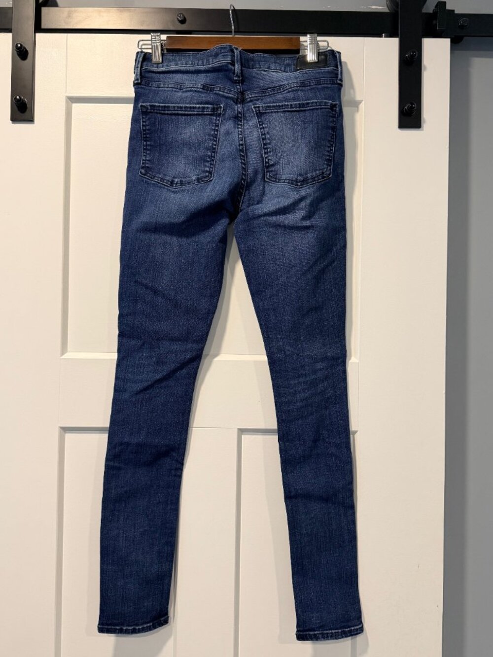 Express Denim Perfect Stretch Mid-Rise Blue Jean Legging Jegging