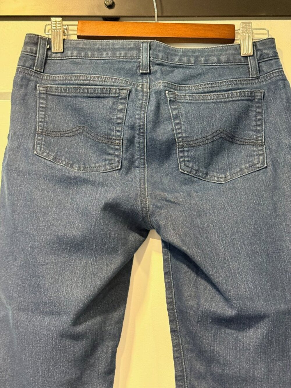 Michael Kors Dark Blue Denim Skinny Capris