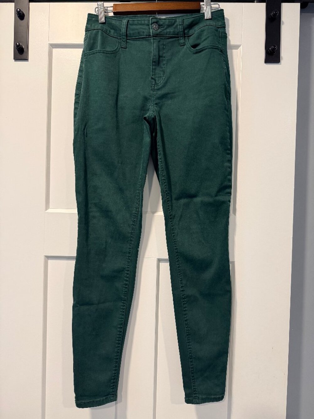 Maurices M Jeans Hunter Green Stretch Jeggings
